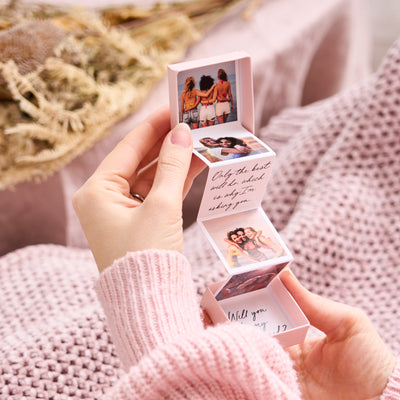 Personalised Be My Bridesmaid Photo Token