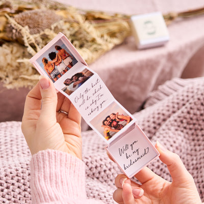Personalised Be My Bridesmaid Photo Token