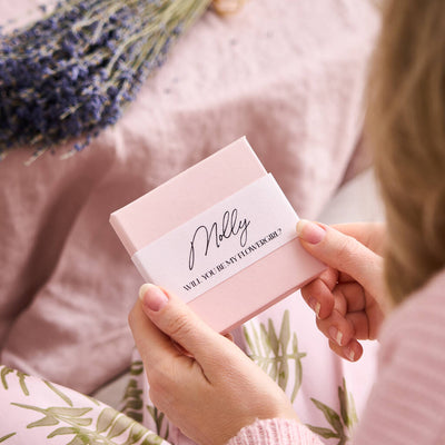 Personalised Be My Bridesmaid Hair Slide Gift