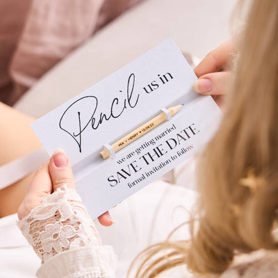 Pencil Us In Save The Date