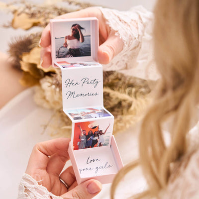 Personalised Hen Party Memories Token Box