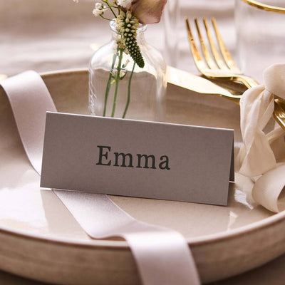 Personalised Place Settings Selection Of Colours