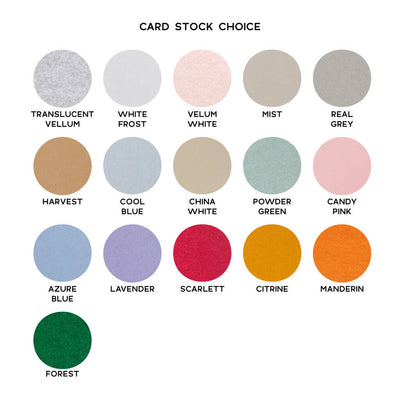 Personalised Place Settings Selection Of Colours