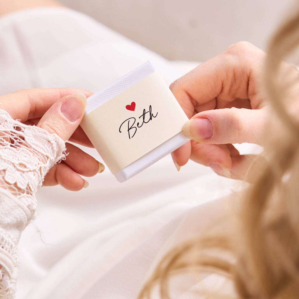Personalised Will You Marry Me Token Box